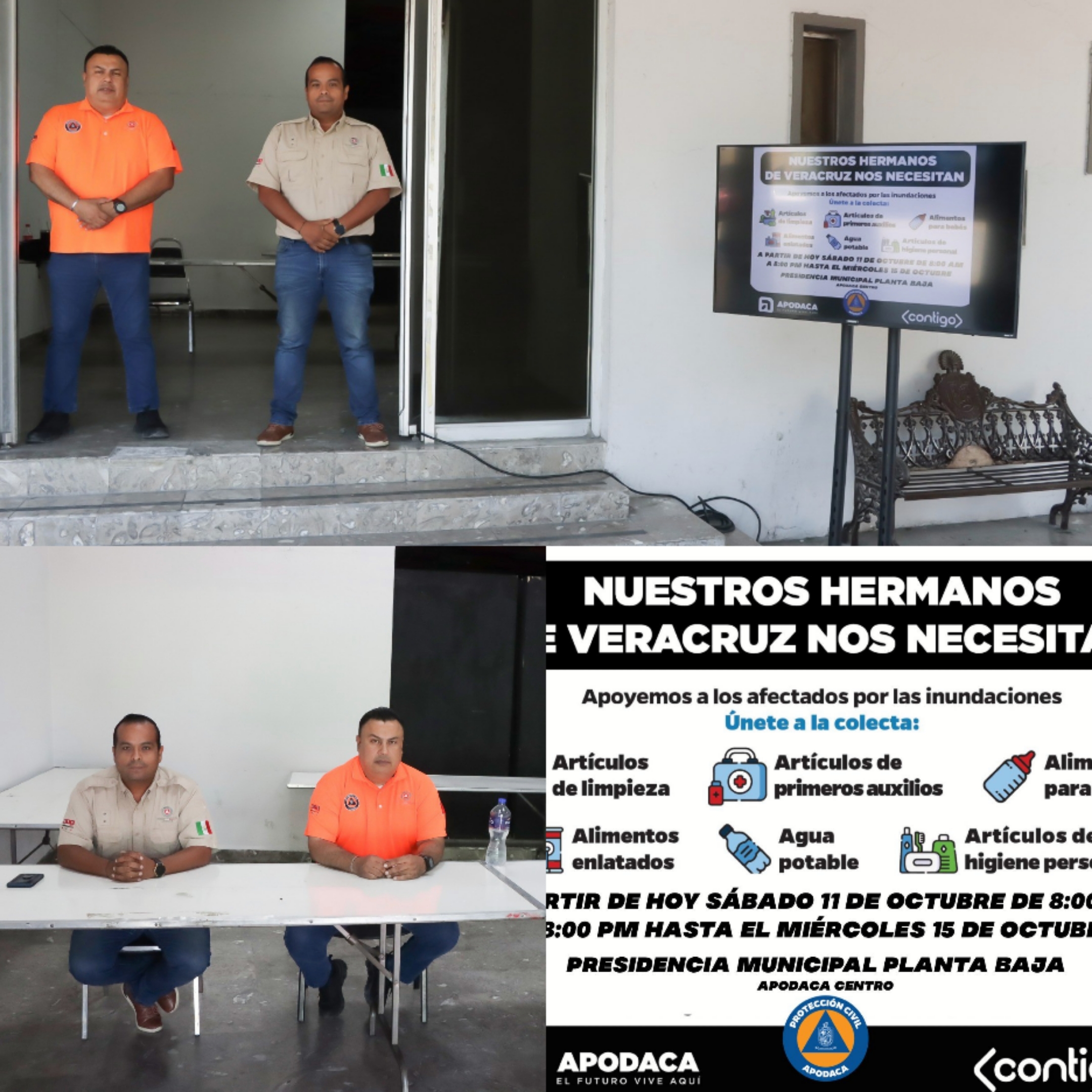 APODACA INSTALA CENTRO DE ACOPIO EN APOYO A DAMNIFICADOS POR LLUVIAS EN ...