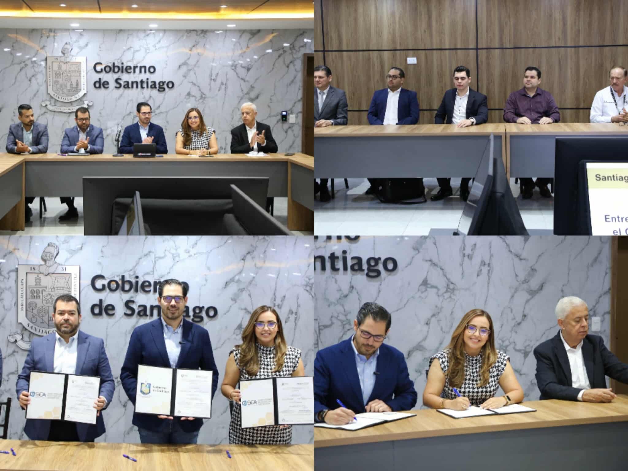 Firma gobierno municipal de Santiago convenio con el SEANL para ...